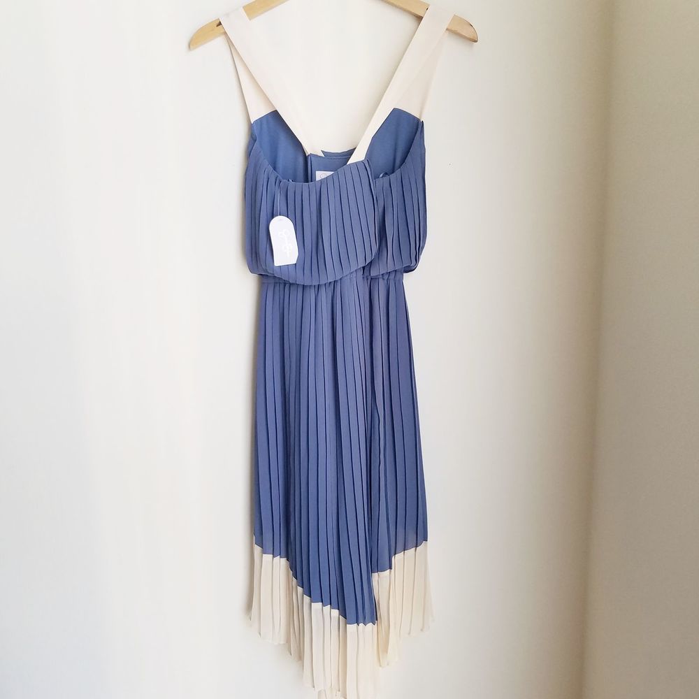 SOLD! JESSICA SIMPSON Hi-Lo Pleated Dress NWT - Picture 8 of 8